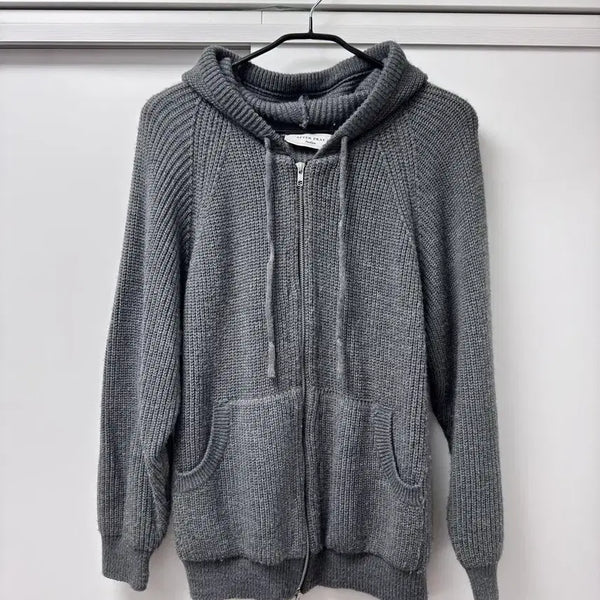 [BUNJANG] After Pray Comfort Knit Zip-up M / 애프터프레이 컴포트 니트 집업