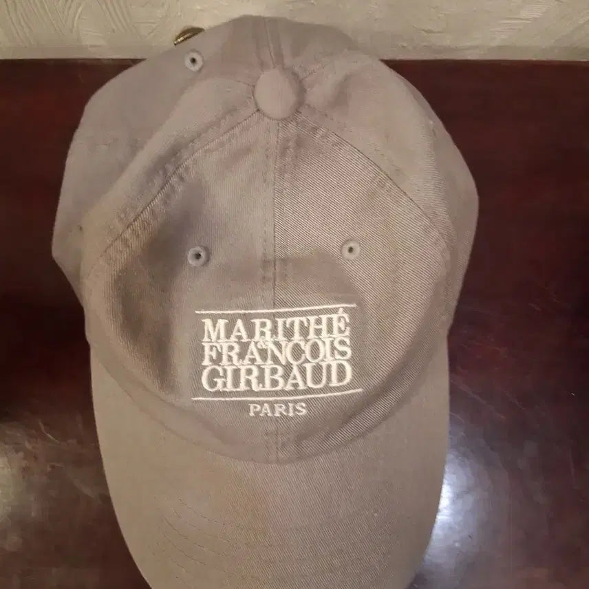 [BUNJANG] Marithe Francois Girbaud Paris Logo Cap Grey / 마리떼 프랑소와 저버 파리 볼캡 그레이
