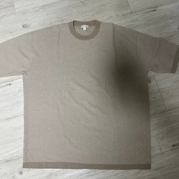 [BUNJANG] COS Oversized Short Sleeve Knit L Beige / 코스 오버사이즈반팔니트 L사이즈