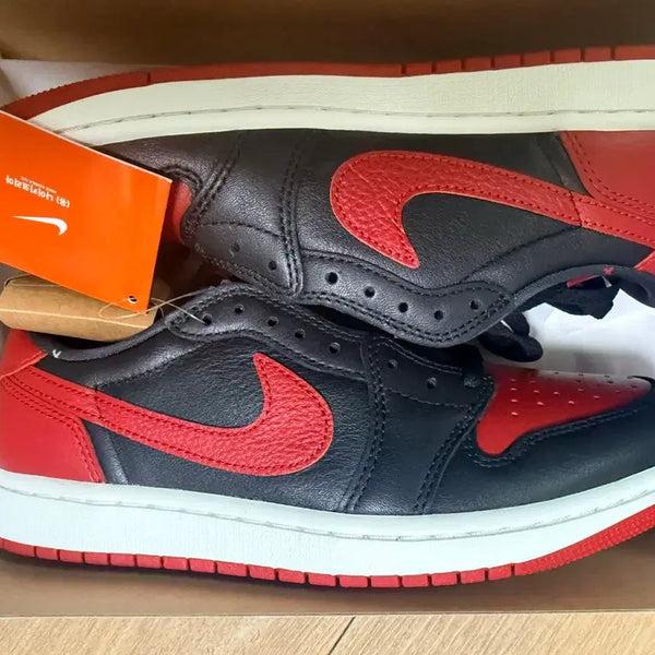 [BUNJANG] Air Jordan 1 Low Retro OG "Black and Red" (2026) / 조던 1로우 레트로 로우 OG 밴드 2026