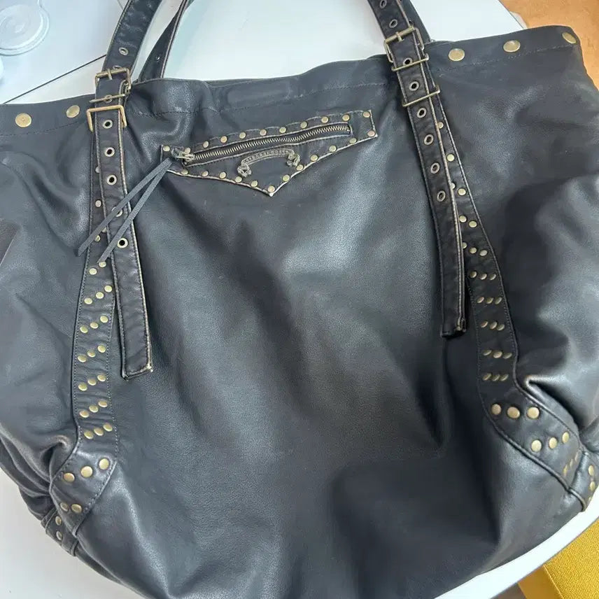 [BUNJANG] Bad Blood Leather Shopper Bag / 배드블러드 레더 쇼퍼백
