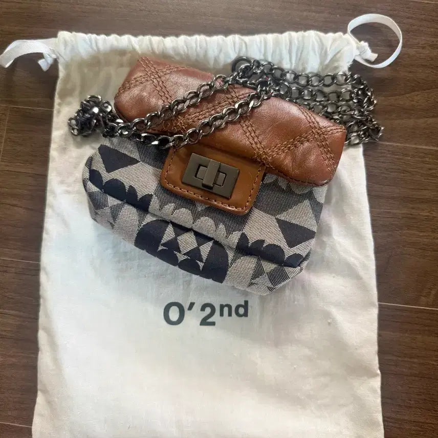 [BUNJANG] Ozssecon Cross Mini Bag / 미사용 ) 오즈세컨 크로스 미니백