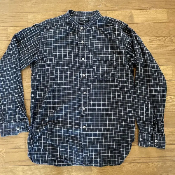 [BUNJANG] Engineered Garments Band Collar Shirt / [M] 엔지니어드가먼츠 밴드카라 셔츠