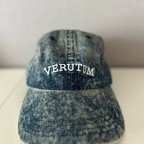 [BUNJANG] VERUTUM Washed Denim Ball Cap / VERUTUM 데님 워싱 볼캡