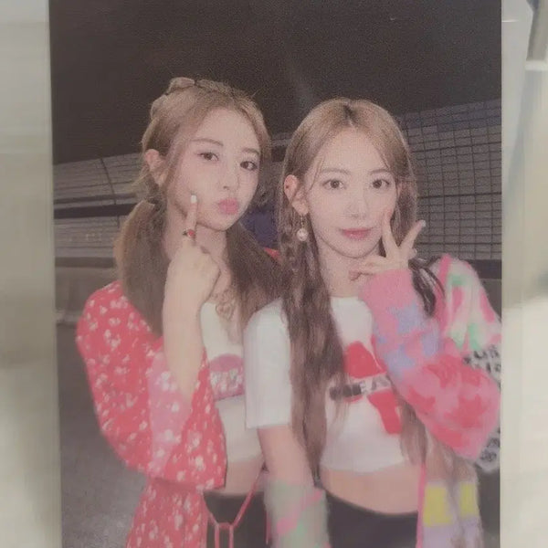 [BUNJANG] LE SSERAFIM Heejin Sakura Unit Album Photocard / 르세라핌 허윤진 사쿠라 유닛 앨범 포토카드