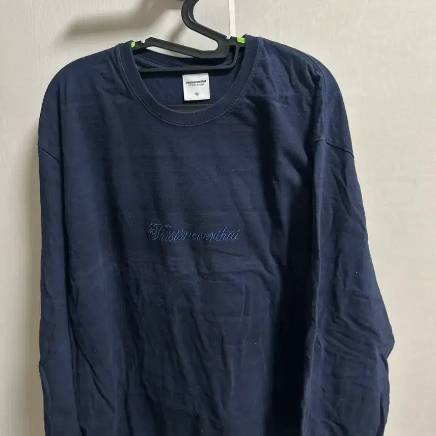 [BUNJANG] Thisisneverthat Navy Long Sleeve T-Shirt XL / 디스이즈네버댓 네이비 긴팔티셔츠 XL