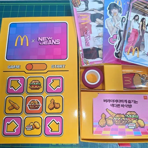 [BUNJANG] McDonald's x NewJeans Collaboration Goods Set (2nd Edition) / 맥도날드 뉴진스 콜라보 굿즈 세트 2번째