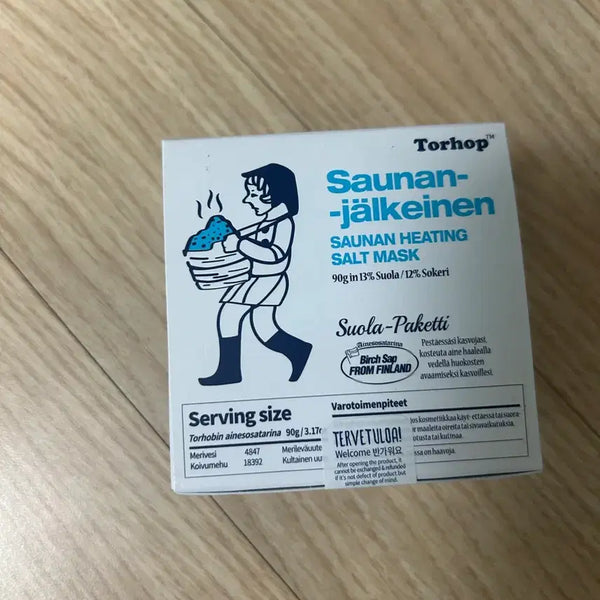 [BUNJANG] Thorop Sauna Heating Salt Mask (Sealed) / (미개봉)토르홉 사우나 히팅 솔트 마스크