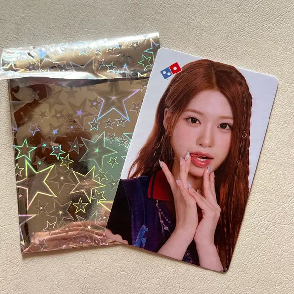 [BUNJANG] Domino's Pizza x Le Sserafim JENA Photocard / 도미노피자 리센느 제나 포카