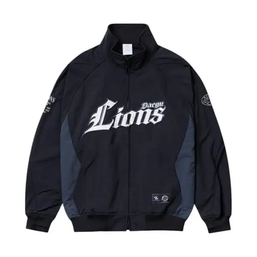 [BUNJANG] Sansan Gear x Samsung Lions Collaboration Jacket & Scarf / 산산기어 삼성 라이온즈 자켓, 머플러