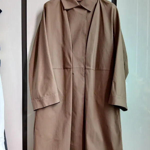 [BUNJANG] Mine Trench Coat Camel / 마인 트렌치코트 55,66