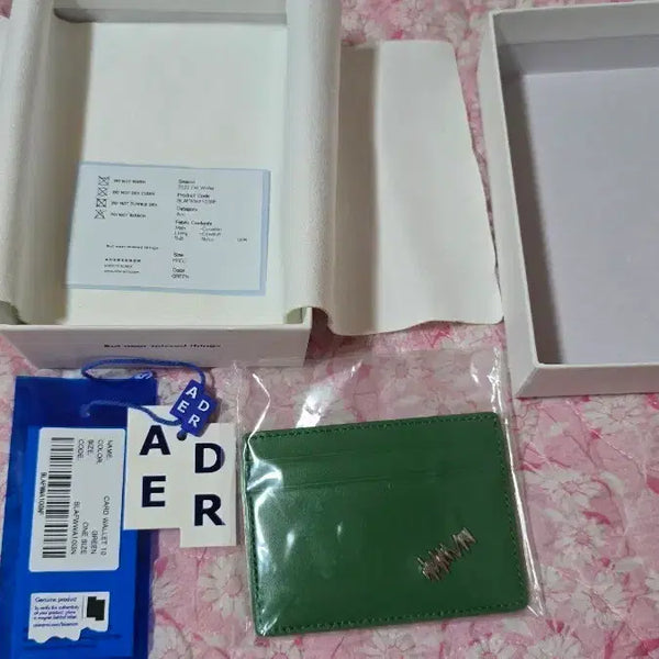 [BUNJANG] Ader Error Cardia Card Holder Green / 아더에러 카디아 카드홀더 그린 새상품