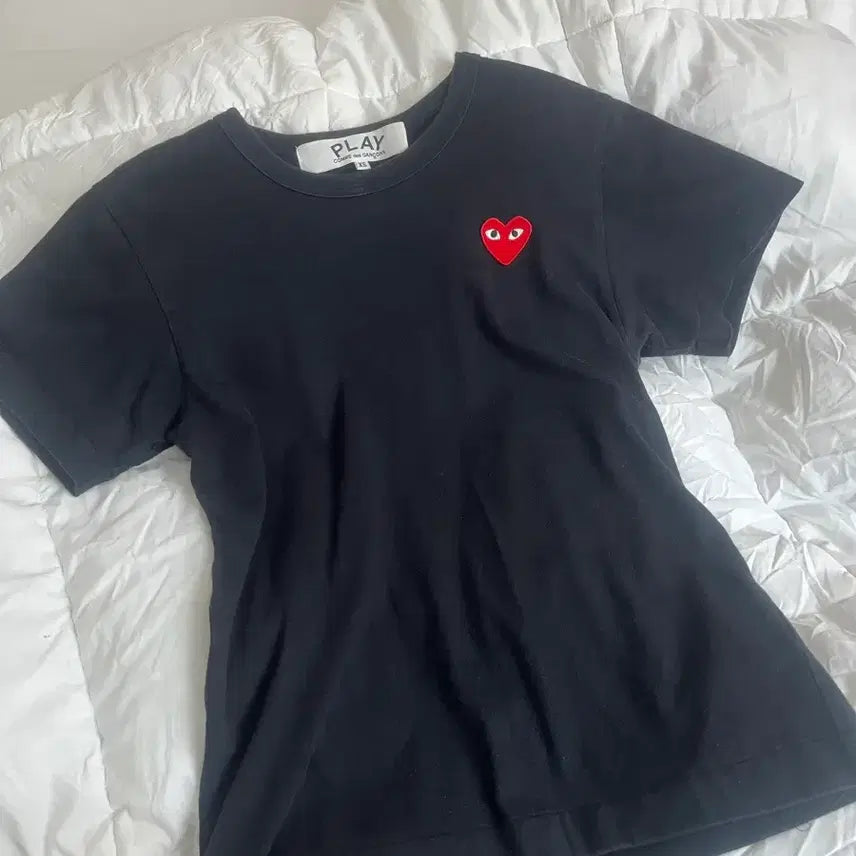 [BUNJANG] Comme des Garçons Play T-shirt XS / 꼼데가르송 플레이 반팔 Xs