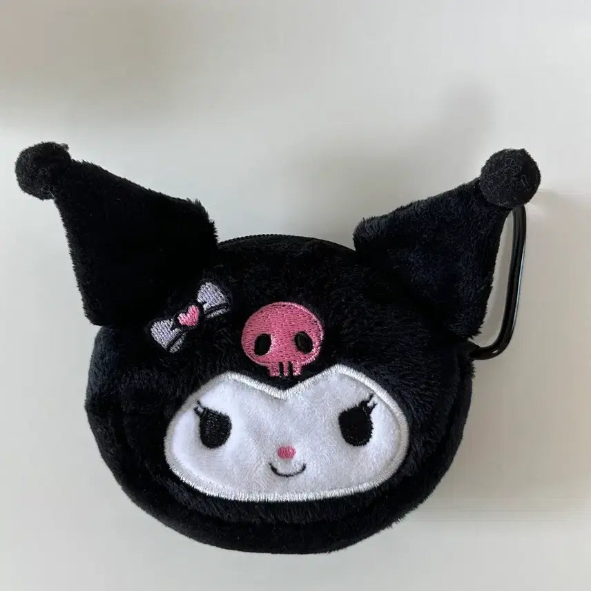 [BUNJANG] Kuromi Coin Pouch Keychain / 쿠로미 동전 지갑 파우치 키링