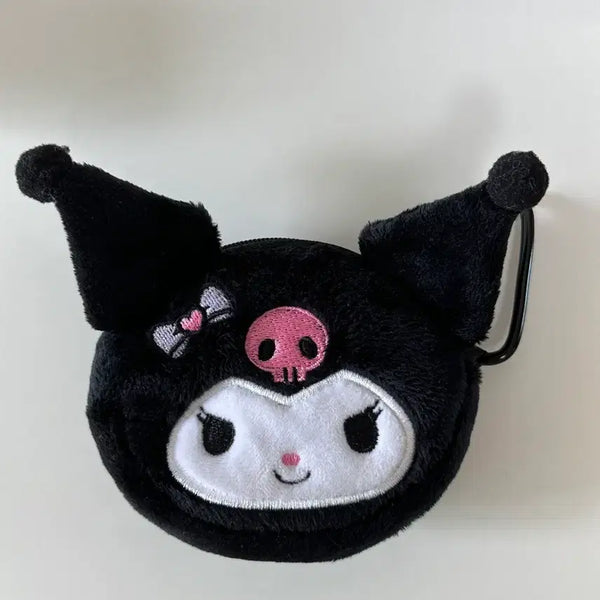 [BUNJANG] Kuromi Coin Pouch Keychain / 쿠로미 동전 지갑 파우치 키링