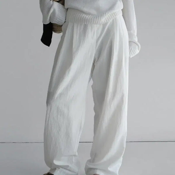 [BUNJANG] Laroom Cold Pants White M Short / 라룸 콜드팬츠 화이트M short