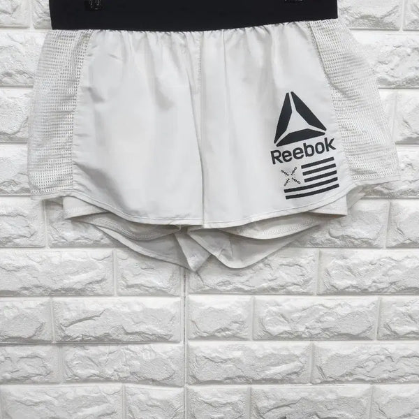 [BUNJANG] Reebok Women's Training Shorts White / 리복 여성 트레이닝 숏팬츠 29~32인치 k1168