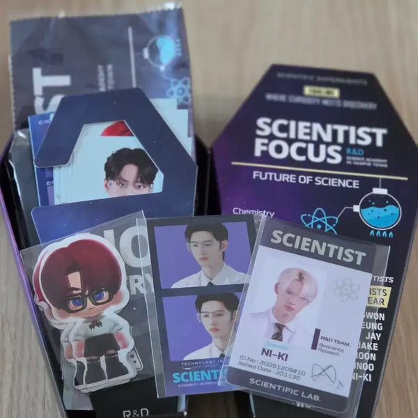 [BUNJANG] ENHYPEN Scientist Special Set Nikii SP Card / 엔하이픈 월드 과학자 스페셜 세트 미개봉 sp카드