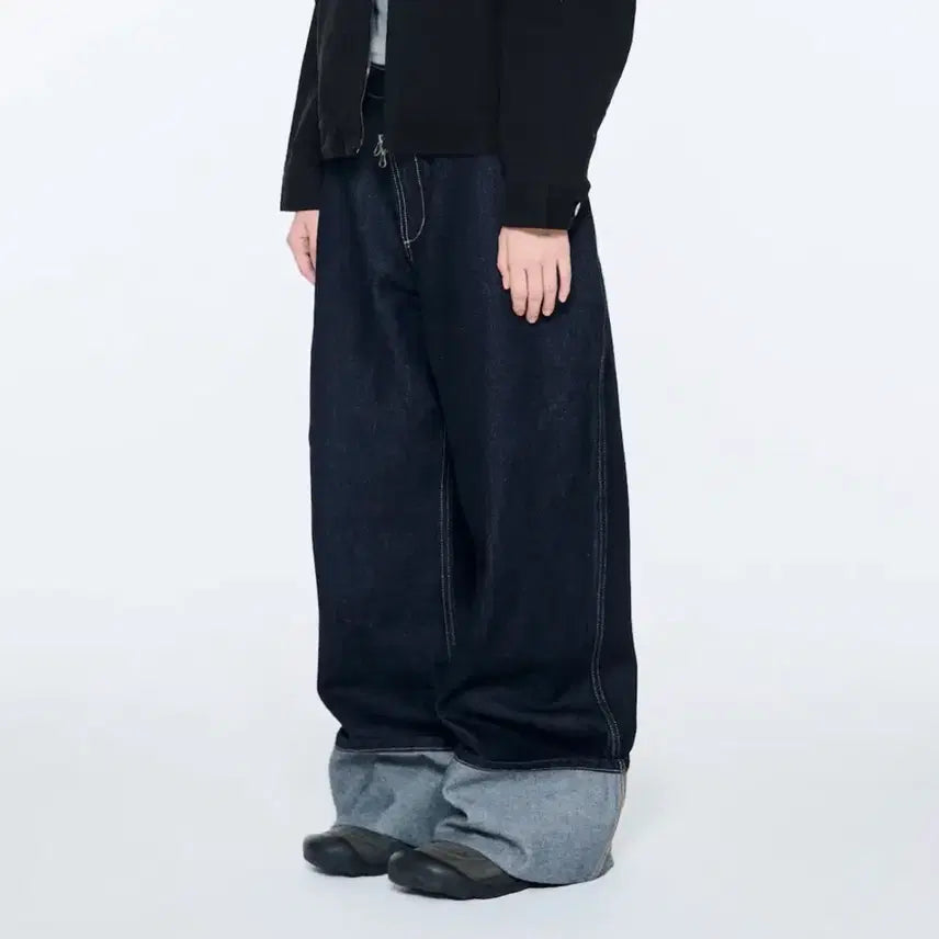 [BUNJANG] The Coldest Moment Roll Up Denim Pants - Size M / [새상품] 더콜디스트모먼트 TCM roll up denim pants M 사이즈