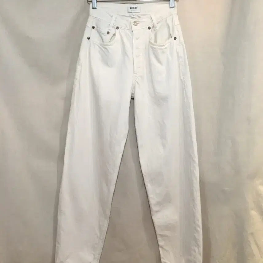 [BUNJANG] AGOLDE White Barrel Fit Jeans (Size 25) / 에이골디 AGOLDE 화이트 배럴핏 진 25인치