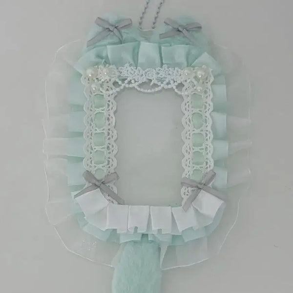 [BUNJANG] Cat Lace Photocard Holder Toploader / 고양이 레이스 포카홀더 탑로더