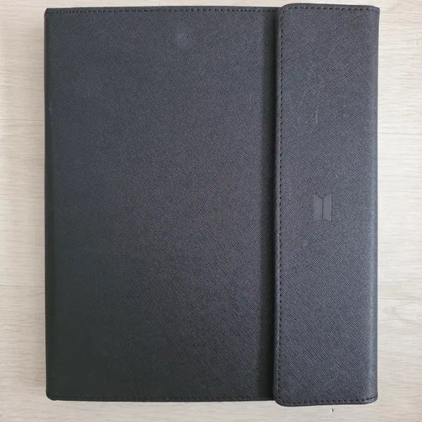 [BUNJANG] BTS SUGA Artist-Made Collection Black Note & Cover Set / BTS 윤기 블랙노트&커버 세트