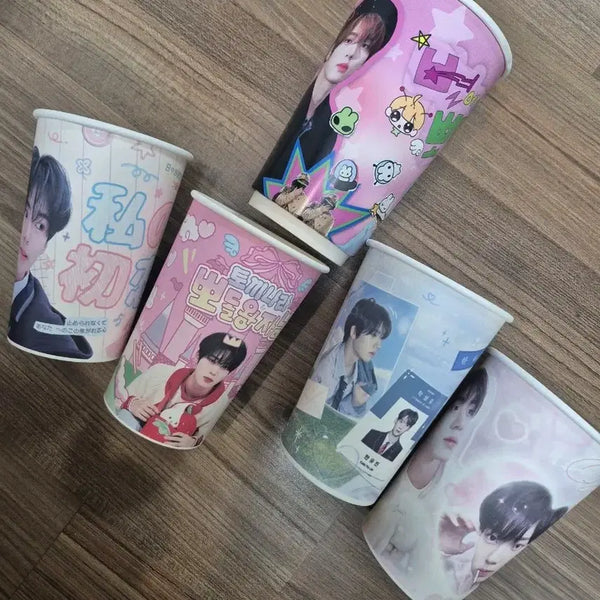 [BUNJANG] ANDOUBLE Han YuJin Cafe Paper Cup / 앤더블 한유진 생카 종이컵