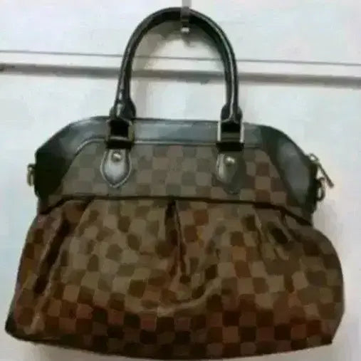 [BUNJANG] Louis Vuitton Damier Trevi PM Canvas Shoulder Bag Brown / 루이비통 캔버스 숄더백 브라운