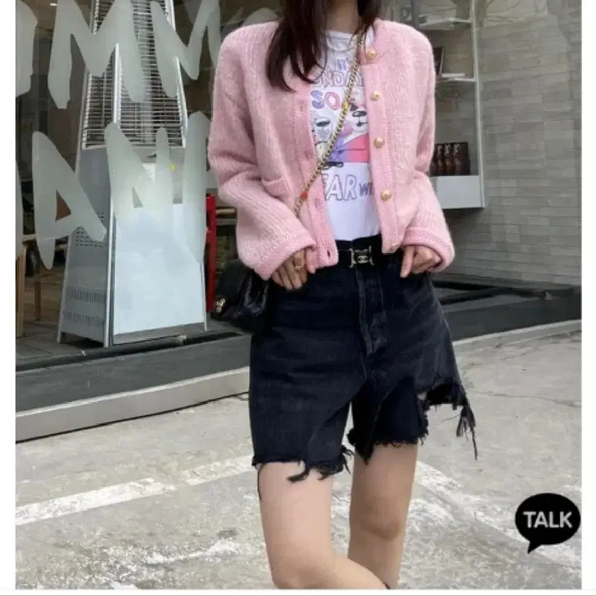 [BUNJANG] Number Project Alpaca Mohair Cardigan / 넘버프로젝트 알파카 모헤어 가디건
