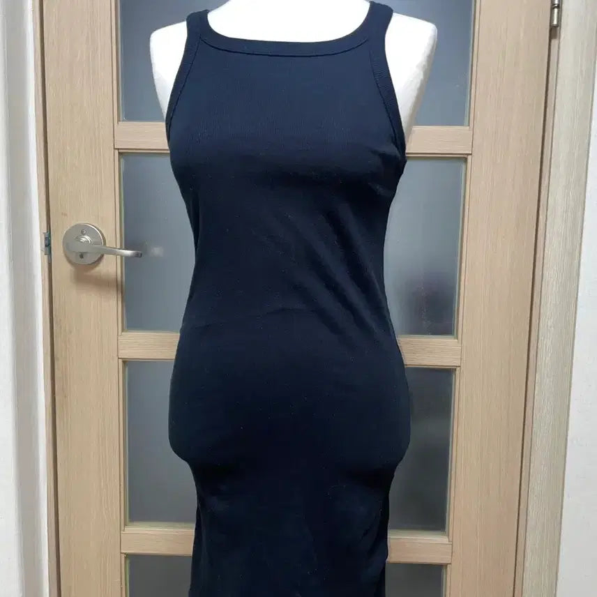 [BUNJANG] H&M Black Sleeveless Maxi Dress / H&M 블랙 민소매 롱원피스