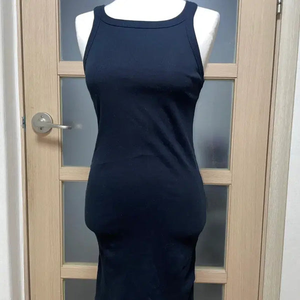 [BUNJANG] H&M Black Sleeveless Maxi Dress / H&M 블랙 민소매 롱원피스