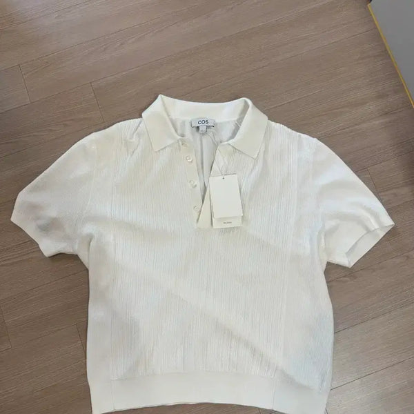 [BUNJANG] COS Short Sleeve Knit White / COS 반팔 니트 화이트