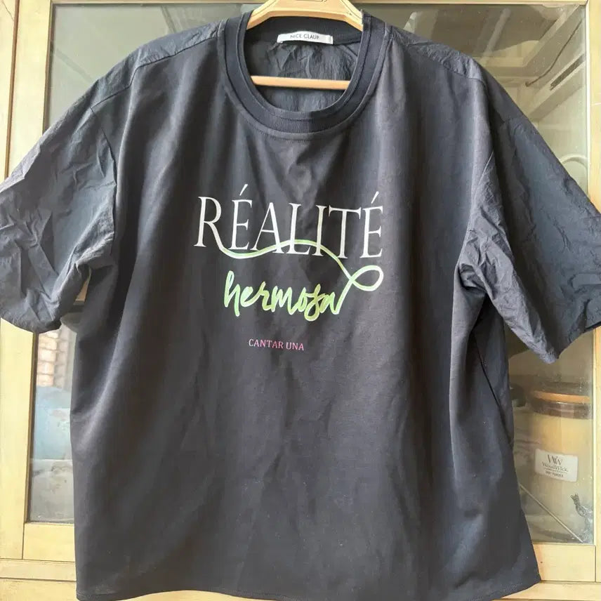 [BUNJANG] NICE CLAP Free Size T-Shirt / 나이스크랍 프리사이즈 반팔
