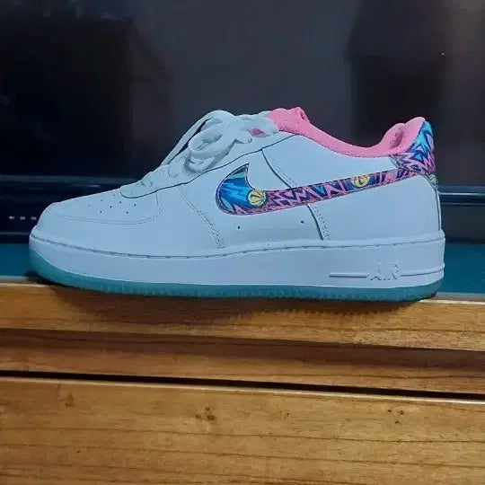 [BUNJANG] Nike Air Force 1 Pink Glow Sneakers Size 240 / 나이키 에어포스1 정품 핑크글로우.240