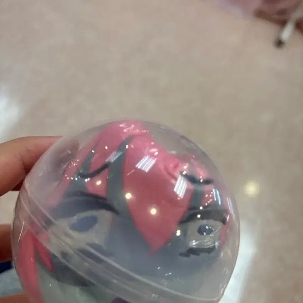 [BUNJANG] Bocchi the Rock! Bocchi Face Pouch Gacha (Sealed) / 미개봉))봇치더락 봇치 페이스 얼굴 파우치 가챠