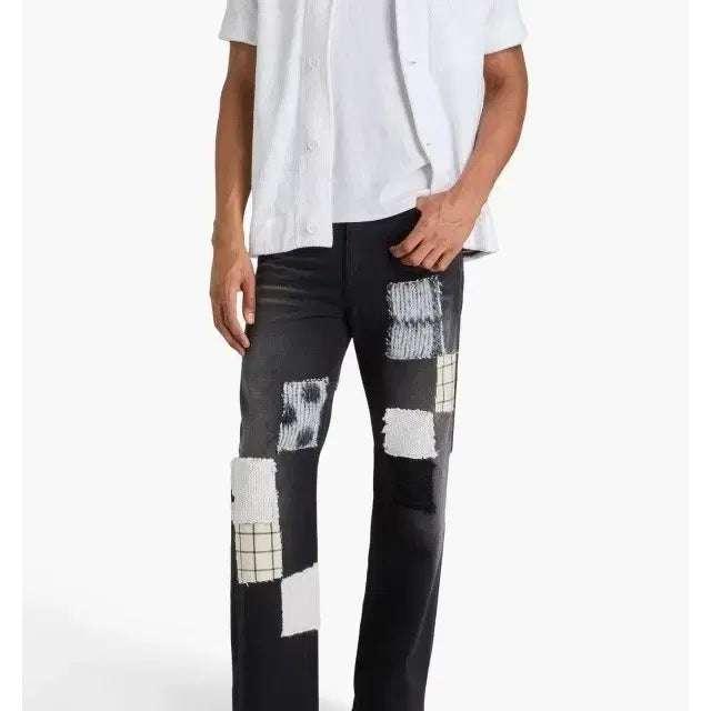 [BUNJANG] Marni Patchwork Denim Pants / 마르니패치워크데님팬츠