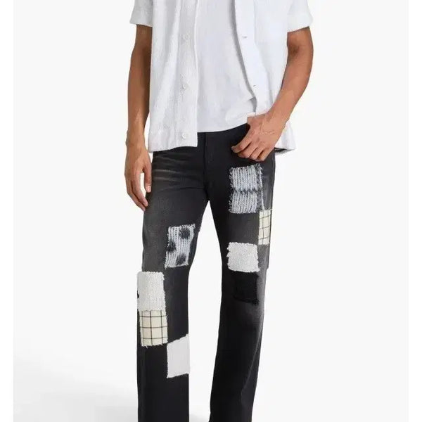 [BUNJANG] Marni Patchwork Denim Pants / 마르니패치워크데님팬츠
