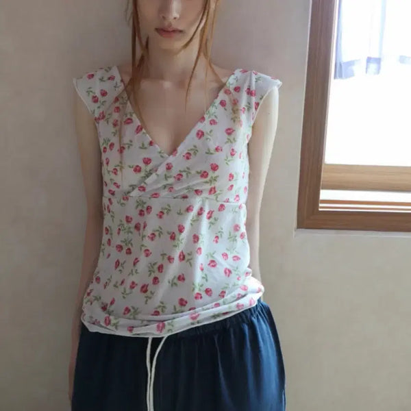 [BUNJANG] Zigzag Baby Wrap Cap Cosmos T-Shirt / 지그재그 베이비랩 캡 코스모스 티셔츠 / 무신사에이블리모리걸하구미아오이유우