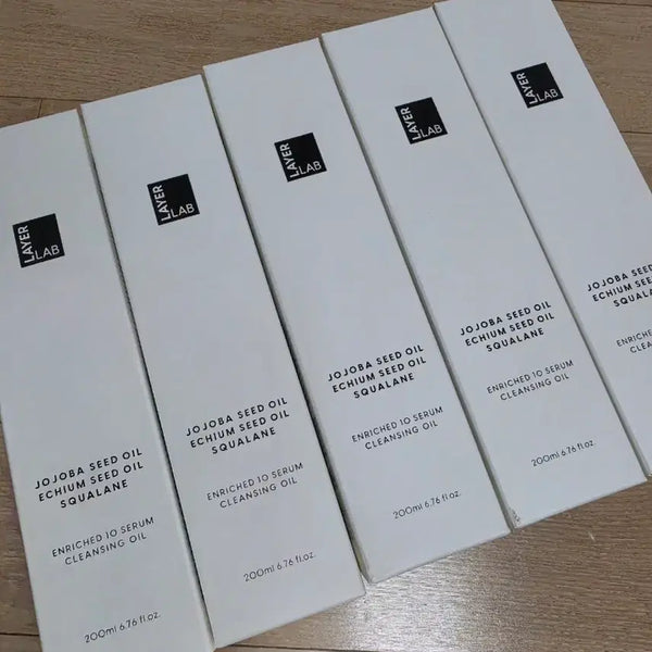 [BUNJANG] Layerlab Enriched 10 Ampoule Cleansing Oil 200ml / 새상품/레이어랩 인리치드 앰플 클렌징 오일