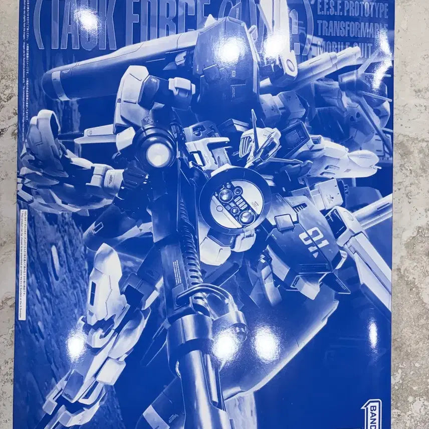 [BUNJANG] MG EX-S Gundam Taskforce Alpha with Delpi Decals / MG EX-S 태스크포스 알파 델피데칼 포함