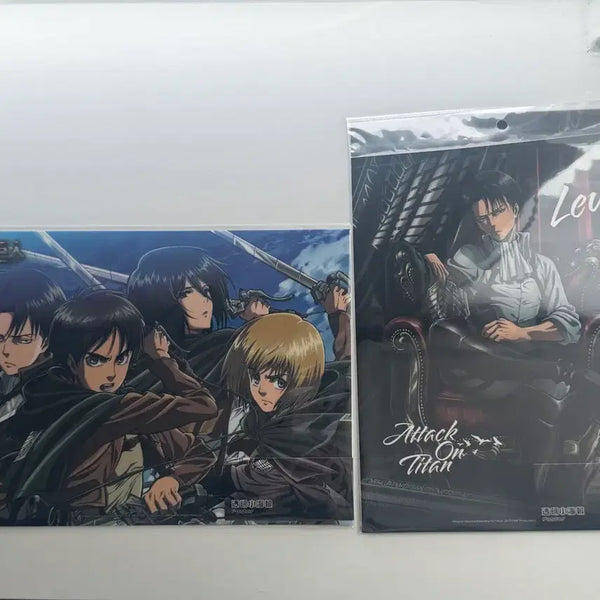 [BUNJANG] Attack on Titan Eren, Mikasa, Armin, Levi Poster Bundle Set / 일괄) 진격의거인 진격거 포스터 에렌 미카사 아르민 리바이