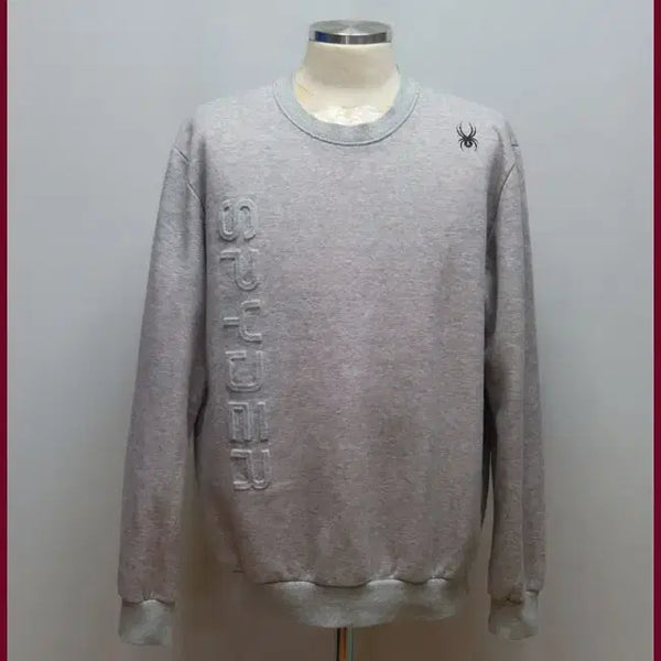 [BUNJANG] SPIDER Grey Sweatshirt Size 105 / 스파이더/회색 맨투맨티셔츠/105사이즈/따봉구제(H-12)