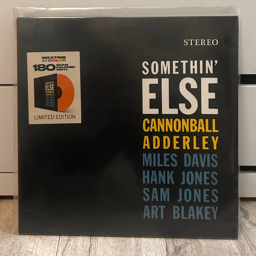 [BUNJANG] Cannonball Adderley Somethin' Else 180g Color Vinyl Limited Edition LP / Cannonball Adderley lp