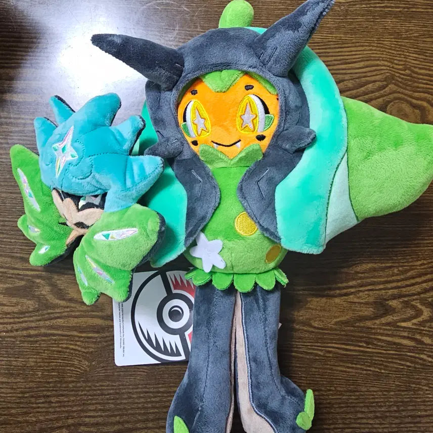 [BUNJANG] Ogerpon Masked Pokemon Plush Toy / 포켓몬 오거폰 벽록의 가면 인형