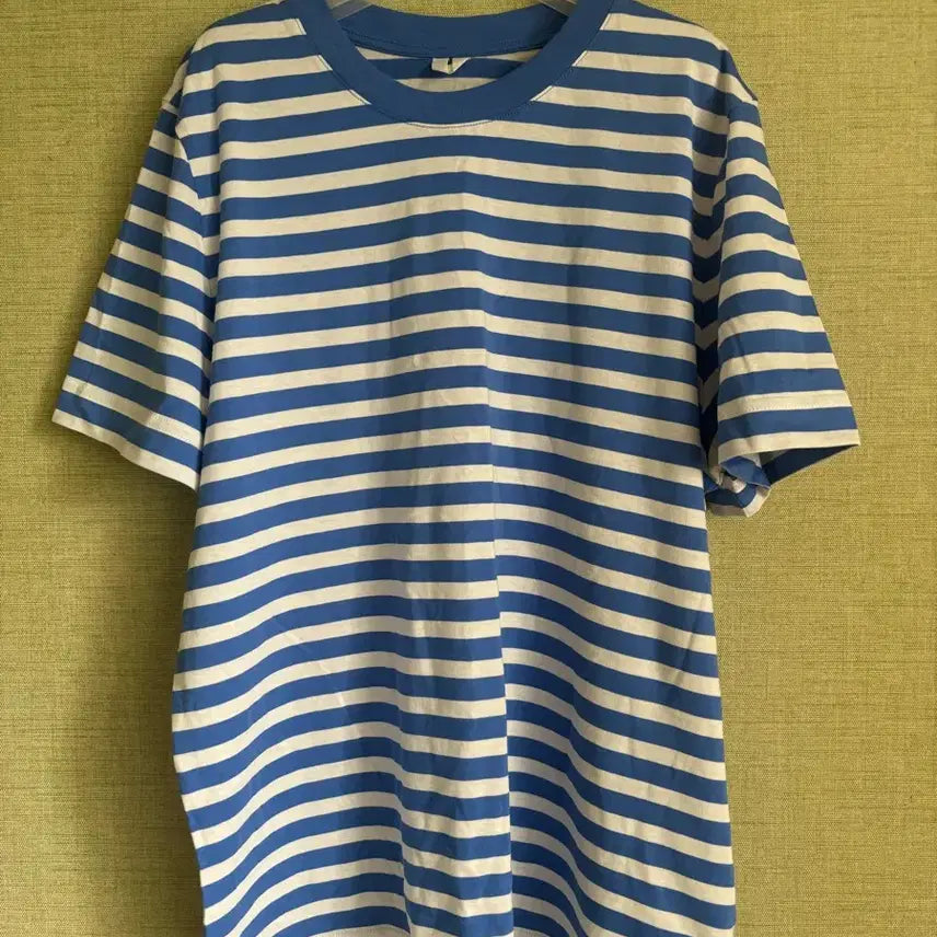 [BUNJANG] ARKET Blue White Stripe Short Sleeve T-Shirt Medium / 아르켓 ARKET 반팔 티셔츠 블루화이트 스트라이프 미듐