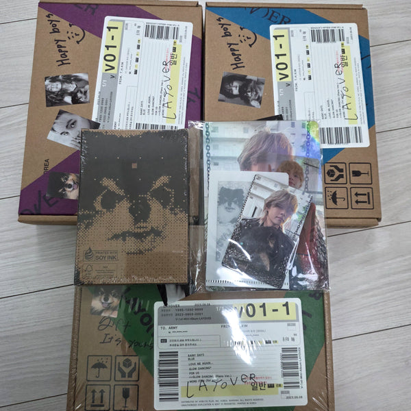 [BUNJANG] BTS V Solo Album 'Layover' Bundle Set / 방탄소년단 BTS 뷔 솔로앨범 layover 일괄