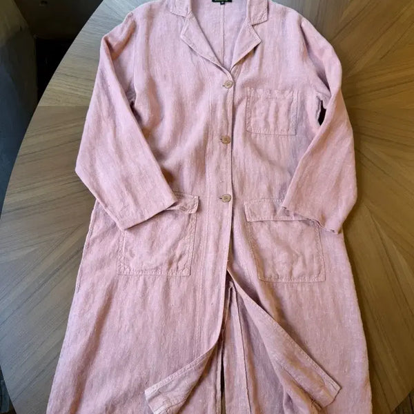 [BUNJANG] Le Mon Michel Linen Coat Men's 95 / 르 몽 샐 미쉘 린넨 코트 남성95