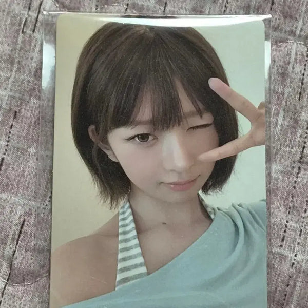 [BUNJANG] IVE MiniBrace Mini Fan Rei Photocard / 아이브 미니브 팝업 미니 선풍기 레이 포카