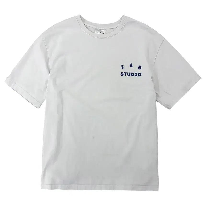 [BUNJANG] Iapp Studio Cotton T-Shirt White XL / 아이앱스튜디오 반팔 티셔츠 화이트 (XL)