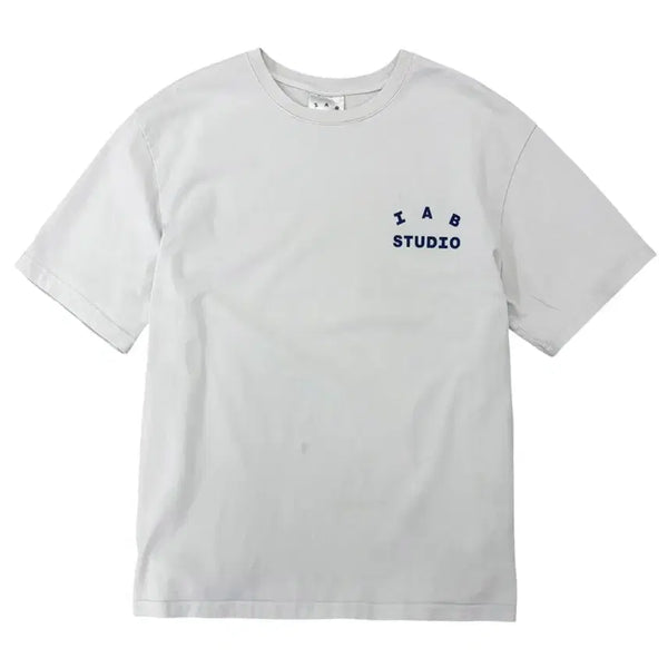 [BUNJANG] Iapp Studio Cotton T-Shirt White XL / 아이앱스튜디오 반팔 티셔츠 화이트 (XL)